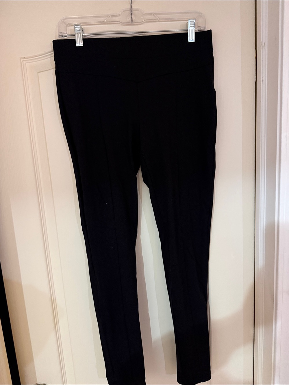 bebe Black Skinny Ponte Pants
